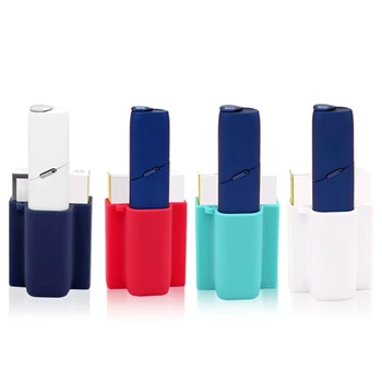 

Clip Style Solid Color Case Silicone Storage Protective Cover Portable Cases For IQOS 3.0 Multi Accessories