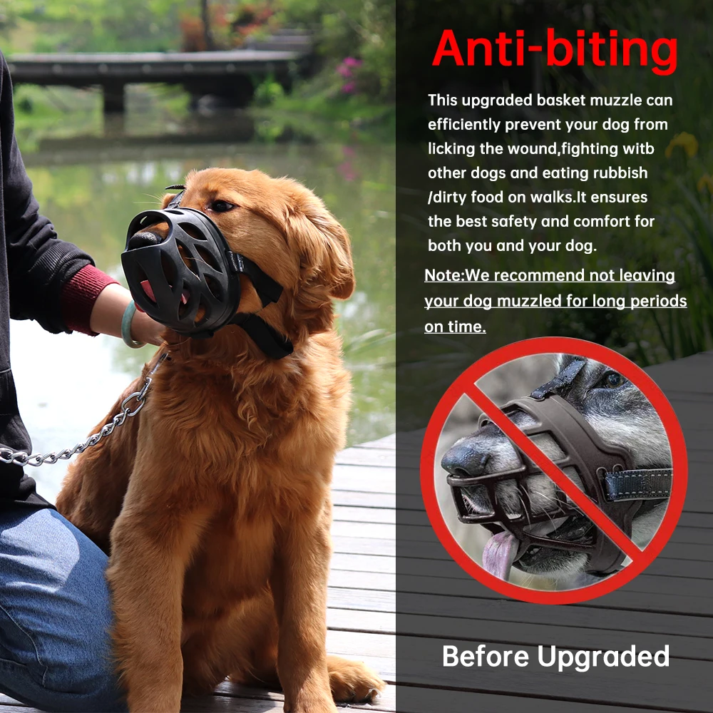 Dog Muzzle How To Train Your Dog To Not Bark When You Leave Buy