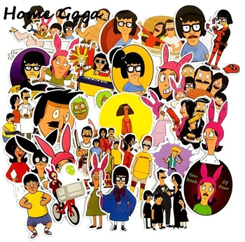 

Homegaga 34pcs/set Cartoon Non-repeating Waterproof Scrapbooking Stickers Laptop Luggage Refrigerator Stickers Decal D2746