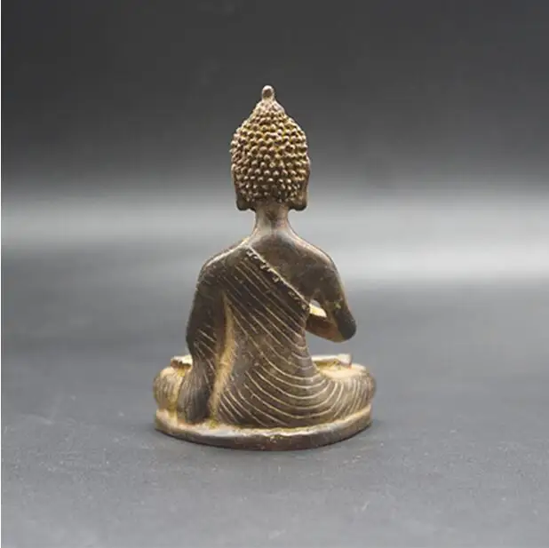 Chinese Tibet Buddha Bronze statue Buddha of Nepal old copper statue