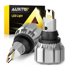 AUXITO 2Pcs 20W 2000Lm Super Bright T15 W16W LED Bulb Canbus No Error Car Backup Reverse Lights 912 921 Auto Lamp 12V 24V