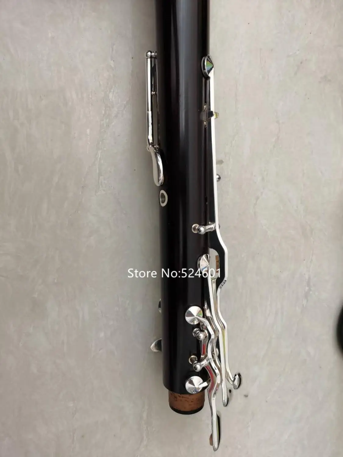 Hot Selling Clarinet 18 Keys G Tune Ebony Wood Black Silver key Musical instrument With Case Freeing