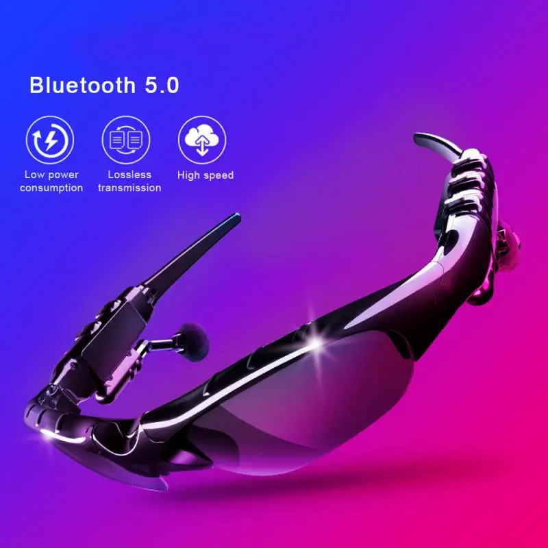 Очки солнцезащитные водонепроницаемые с шумоподавлением и микрофоном Bluetooth 5 0 |