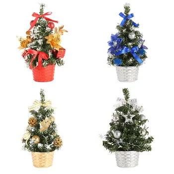 

Mini Christmas Tree Table Decor Artificial Creative Chrstmas Trees Table Window Display Table Decorations Family Xmas Gifts