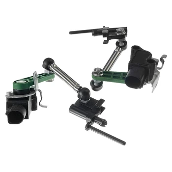 

2Pcs Headlight Level Sensor Body Suspension Height Sensor for Auudi Touareg 7P0616213 7P0616214