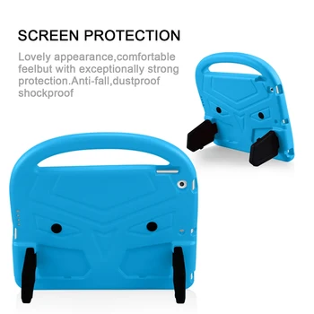 

Case for Ipad Pro 10.5 Kids Tablet Protecter Shock Proof EVA Hand-held Stand Cover for Ipad 10.2 Air 3 10.5 Cases Funda Capa