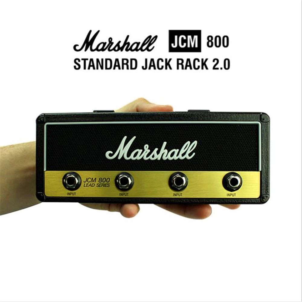 Винтажный усилитель для гитары, держатель для ключей, стойка 2,0 Marshall JCM800 Marshall, ключница для гитары, украшение для дома