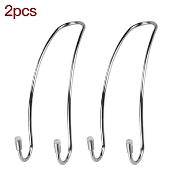 

2pcs Car Headrest Metal Hook Holder Vehicle Stainless Steel Headrest Hanger Automotive Accessories Fastener Clip