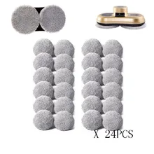 

24pcs/lot robot vacuum cleaner wet mop for hobot 168 188 window clean mop cloth weeper Vacuum Cleaner Parts for hobot168 188