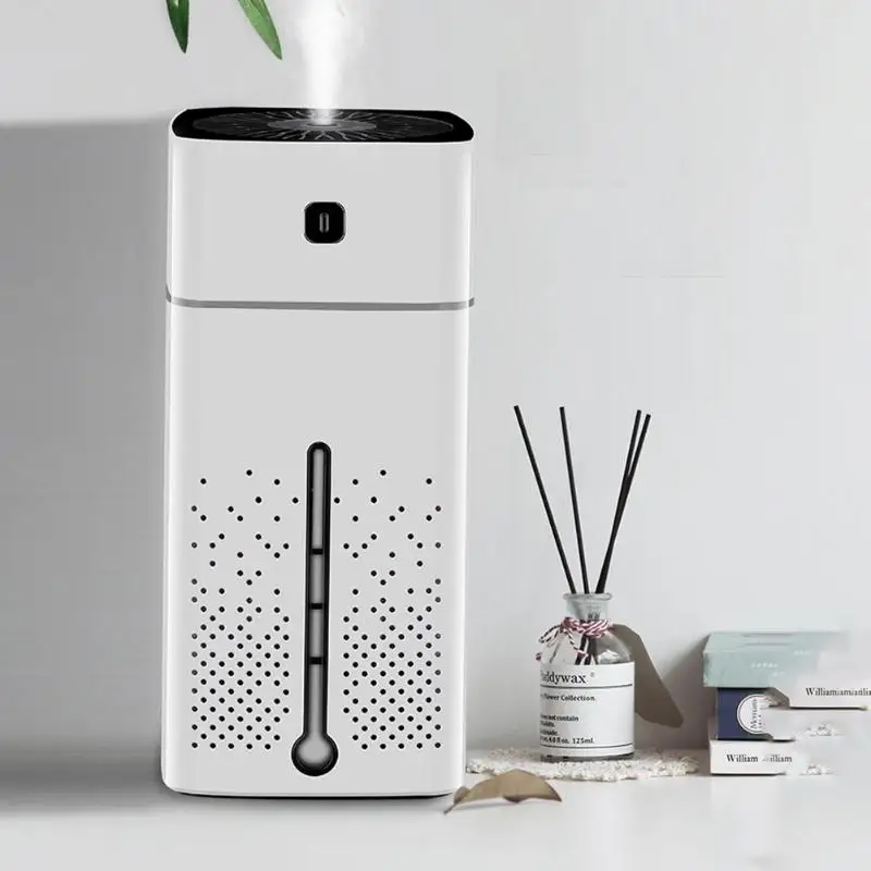

1000mL Mini Air Humidifier Water Cube LED Ultrasonic Aromatherapy Essential Oil Diffuser USB Atomizer Home Appliances