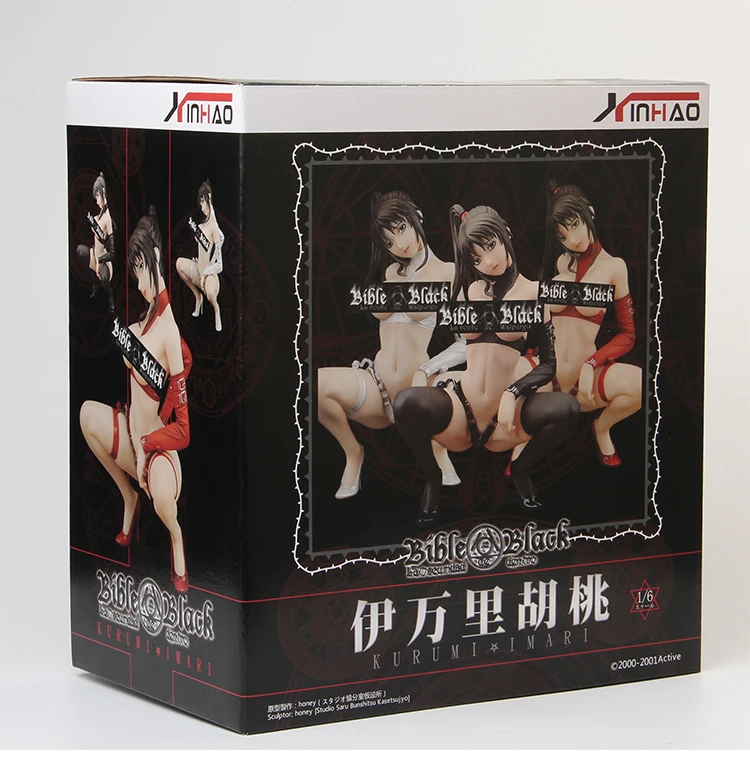 3 цвета, японское аниме, экшн-фигурка, игра GAL, черный, Kurumi Imari, сексуальная девушка, приседающая осанка, 1/6, ПВХ, 15 см, коллекция моделей, кукла - Цвет: white with box