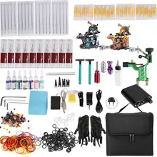 Ручка для микроблейдинга 90-265 в Полный комплект татуировки иглы для швейной машины ручка педаль инструмент с сумкой для хранения постоянный макияж машина