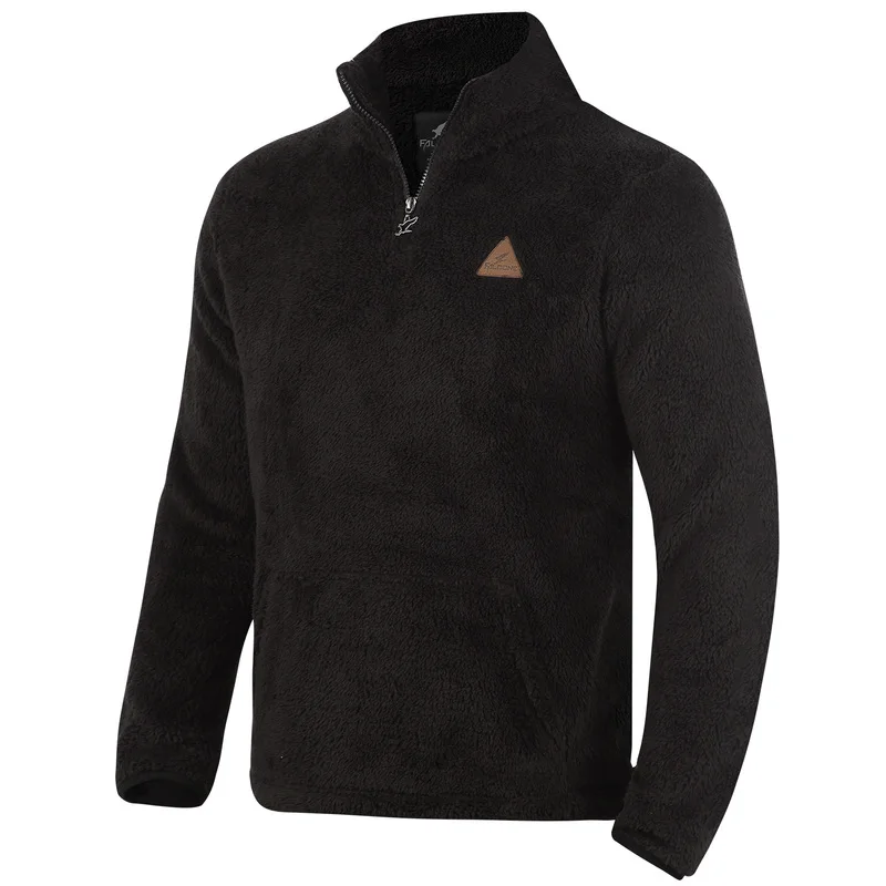 

Sweater Fur Men Autumn Winter Casual Loose Long Sleeve Sweter Hooded Tops Pullover Sweater Homme
