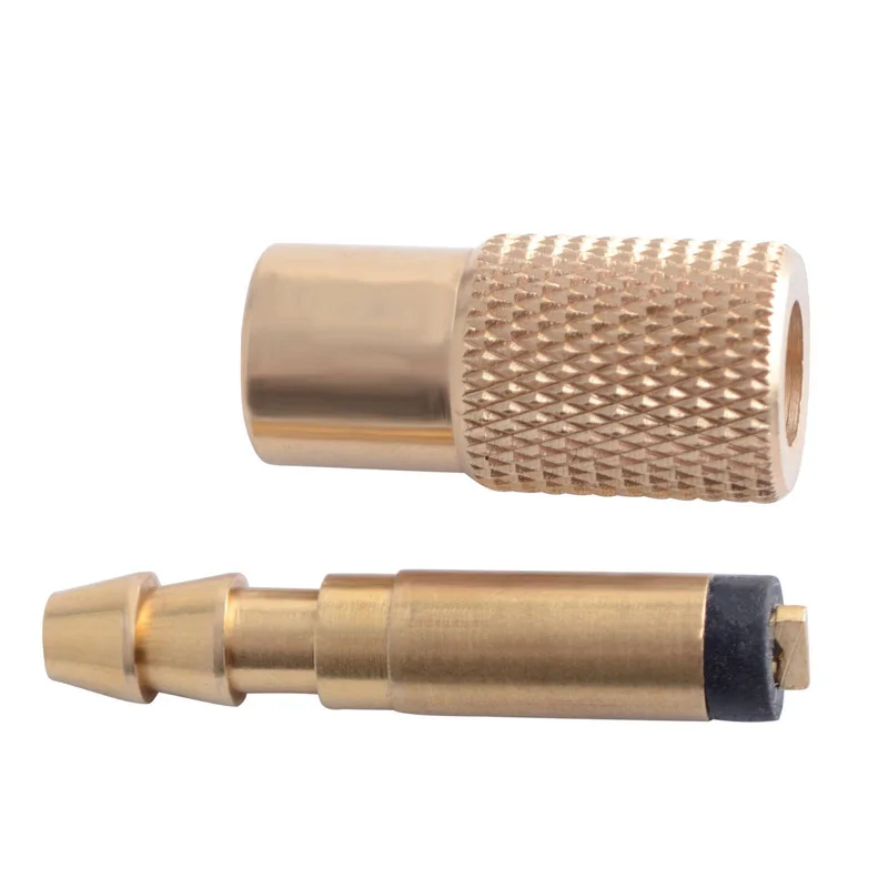 

Bore hose Tire Inflator Valve Connector Brass Wheel 6mm Tyre Air Pump Chuck Copper Accessory Car 2pcs Hot Durable
