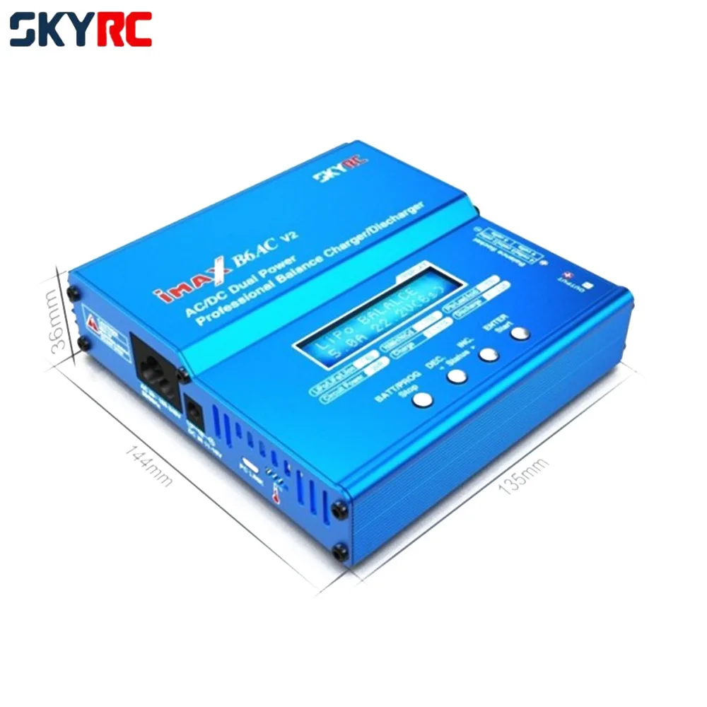 SKYRC iMAX B6AC V2 Зарядное устройство 50 Вт Lipo батарея баланс зарядное устройство RC Dis зарядное устройство вертолет Квадрокоптер Дрон зарядное устройство