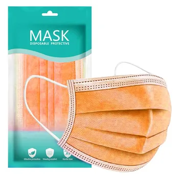 

Fast Shipping Adjustable Straps 100pc Facemask One time Mascarillas Desechables Fast Shipping Masker 3Ply Facial Masker 3Ply Box