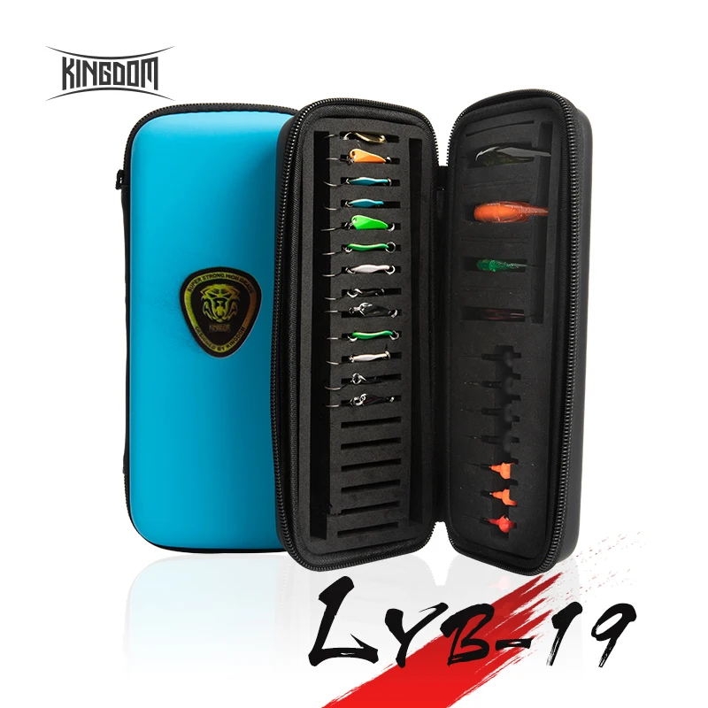 Mejor vendedor  Kingdom LYB-19-bolsas de Micro señuelos para pesca, Material de PVC de alta calidad, 155g, 20x10x4,3 cm, buena impermeabilidad, bolsa de aparejos de pesca 8bWZw5Xm7WX