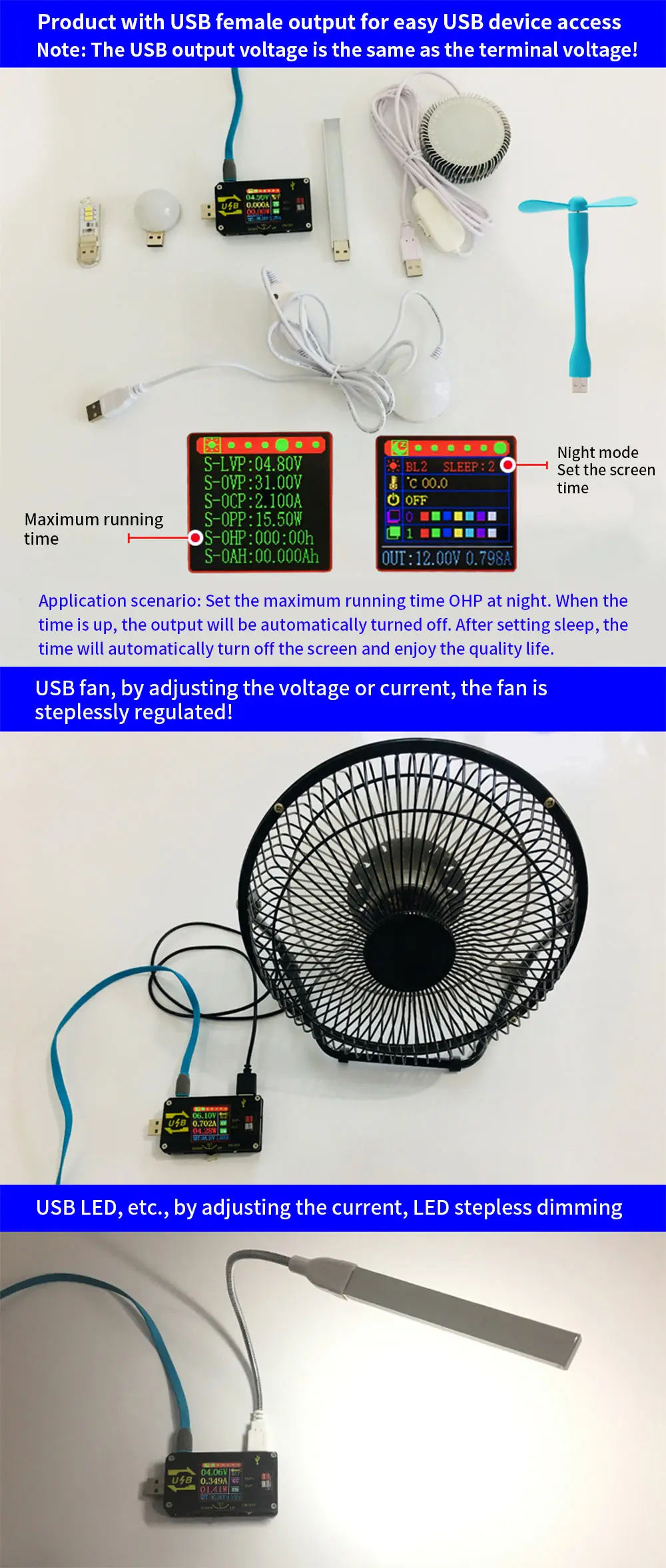 Цвет Usb преобразователь напряжения 5 В до 9v12v24v импульсный повышающий стабилизатор модуль постоянного напряжения постоянного тока 15 Вт отображение напряжения и тока