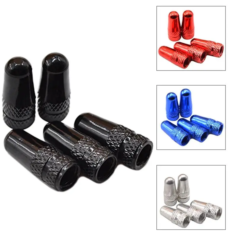 1 Pcs Pointed Bicycle Aluminum Alloy Special Nozzle Valve Nozzle Cover Cover Accessories Color Cap Outdoor Bicycle I8A8
