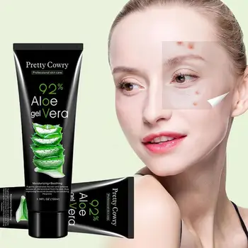 

92% Aloe Vera Face Care Repair Gel moisturizing calendula soothes the skin Acne mark