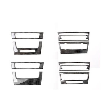 

Car-styling Carbon Fiber Interior Central Air Conditioner Outlet Decoration Frame Cover For 2005-2012 BMW e90 e92 e933 Series