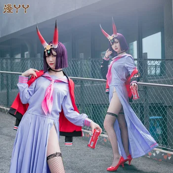 

The game Fate/Grand Order Ibaraki Doji cosplay costume Christmas Adult boys and girls Stage role atmosphere plays uniform