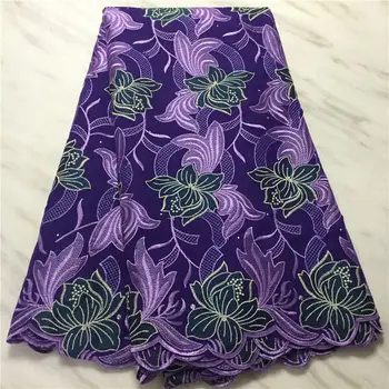

swiss voile lace in switzerland embroidered french lace fabric african nigerian 100% cotton lace fabric 5yards for dress A-1247