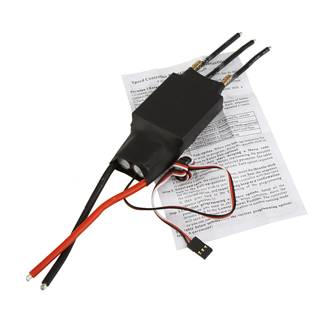 

GoolRC 125A Brushless Water Cooling Electric Speed Controller ESC with 5V/5A SBEC for RC Boat Model