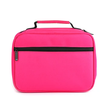 

Gifts Student Large Capacity Oxford Cloth Zipper Closure Solid Stationery Supplies Pencil Pouch Pens Storage Case Insert School