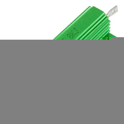 100W 6.8KJ шасси монтируется Зеленый алюминиевый проволочный резистор
