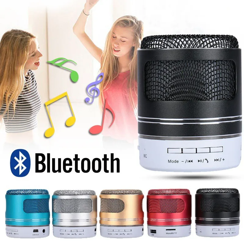 

C8 Mini Bluetooth Speaker Potable Wireless Loudspeaker Sound 3D Stereo Music Outdoor Speaker Support FM TF Handsfree Call