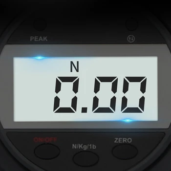 

SHGO HOT-SDF-100 100N High Precision Economic Digital Force Gauge Push and Pull Tester Meter with 5 Side Heads