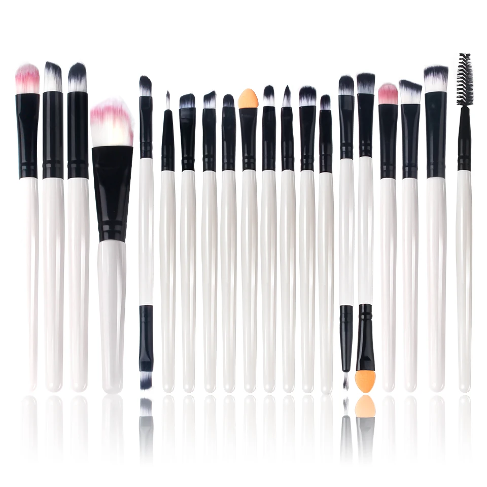 Makeup Brushes Cosmetic Powder Foundation Eye Shadow Brushes Plastic Handle Synthetic Soft Brush Makeup Tool 5/7/8/15/20pcs makeup brush set makeup brush makeup tool set makeup tool