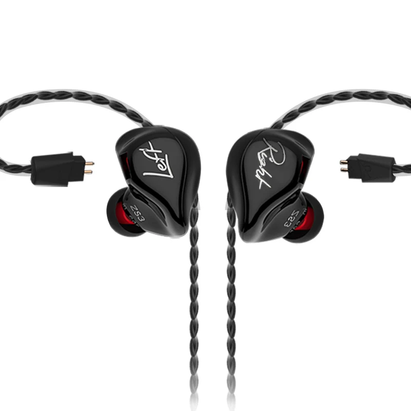 Новинка KZ ZS3 1DD Hifi спортивные наушники-вкладыши Динамический драйвер шумоподавление гарнитура с микрофоном замена кабеля AS10 BA10 ES4