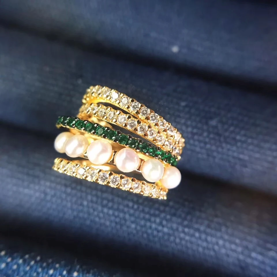 

New 925 sterling silver jewelry oorbellen No Pierced five hoop Ear cuff clip earrings cubic zircon unicorn for women