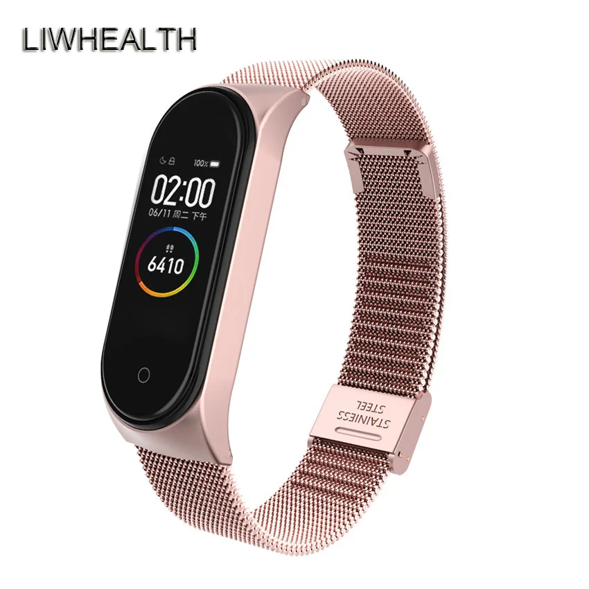 Replace Band For Xiaomi Mi 4 3 Metal Strap Stainless screwless Wristband Xiomi miband Bracelet Quality | Электроника