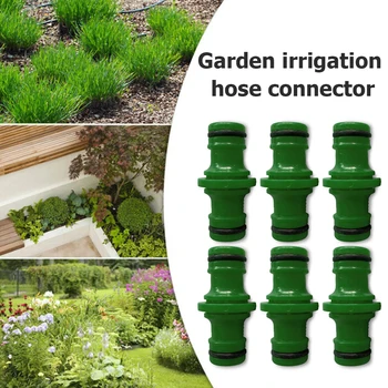 

6PCS/Set Garden Hose Connector Water Hose Pipe Connection Adapter Irrigation Hose Quick Connector Coupling Tap Adapter Garden