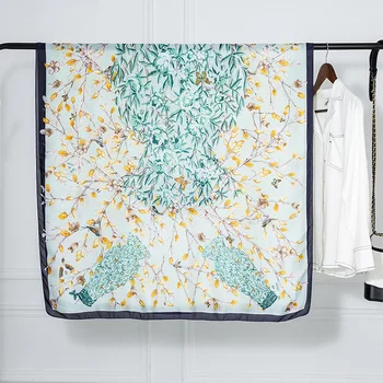 

180*90cm TOP Silk Beach luxurious Scarves Women Foulard Square Hijab Scarf Ladies Shawl wrap muffler pareo female hijab