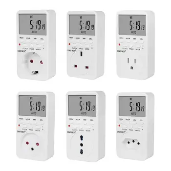 

Programmable Timer Switch Time TM519 LCD Screen Weekly Programmable Digital Timer Switch Relay Controller for Lights Control