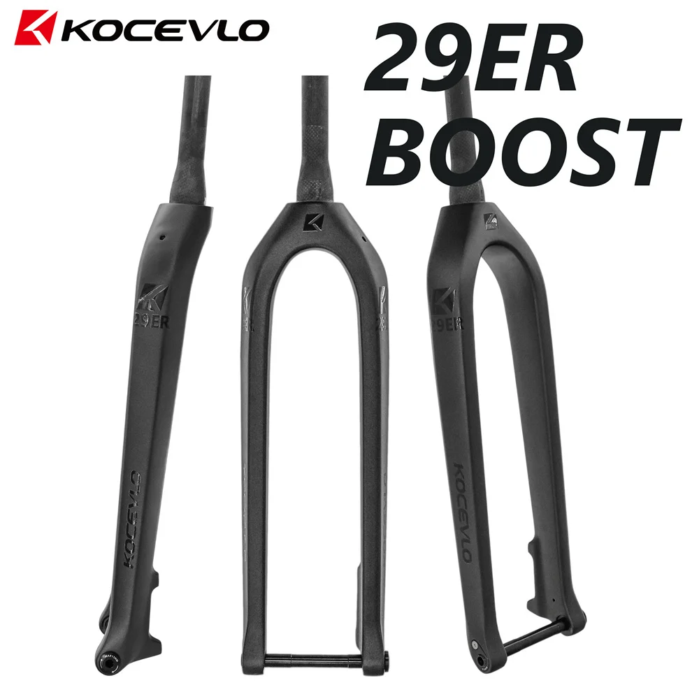 Kocevlo Boost Mtb Carbon Fork 29er 110*15mm Downhill Fork Mountain Bike