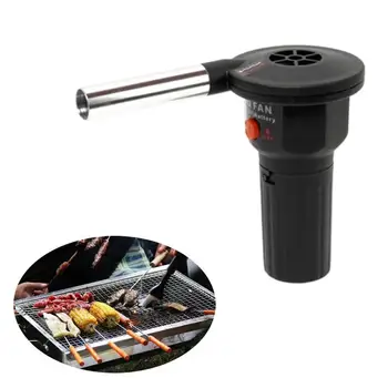 

Barbecue Fan Picnic Portable Outdoor Set Up Fire Quicker Safe Barbecue Air Fireplace Campfire Home Blower Blower Parts Cook U7T5