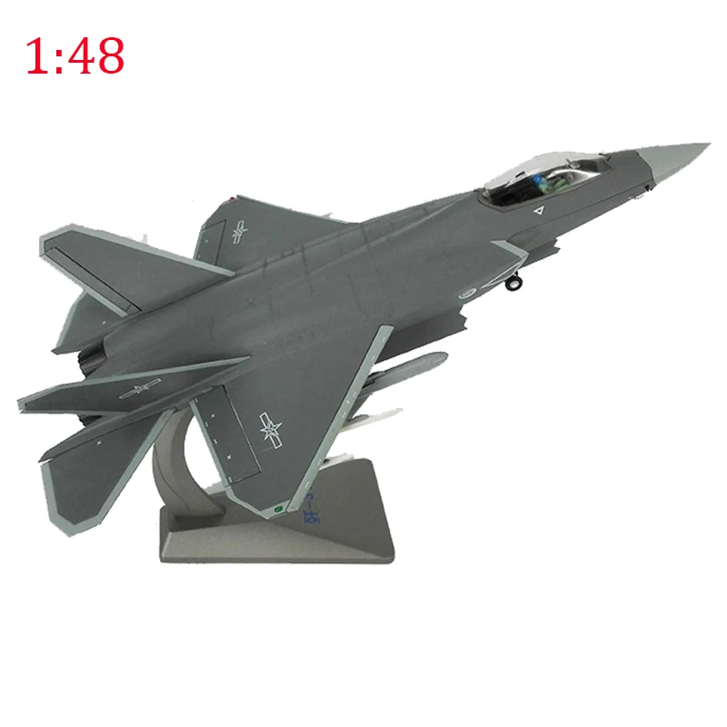 1/72, 1/48 масштаб, сплав, самолет, китайские ВВС, J-31, Gyrfalcon Fighter J31, модель, игрушки для детей, подарок для коллекции