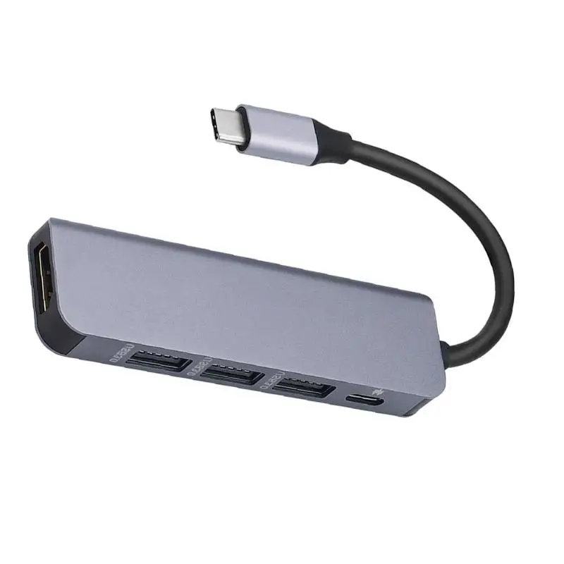 Скорость передачи данных до 5 Гбит/с, USB флэш-накопитель 5 в 1 type-C концентратор USB-C до 3xUSB-A 3,0 USB-C зарядное устройство