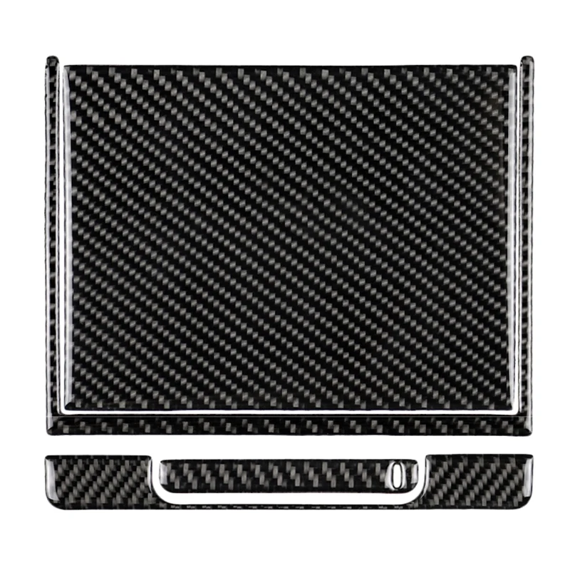 

For Toyota Camry 2018 2019 Carbon Fiber Center Console Storage Box Cover Trim