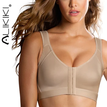 

Posture Corrector Lift Up Bra Women Shockproof Active Support Vest Bras Breathable Underwear S-5XL Cross Back Corset Bra