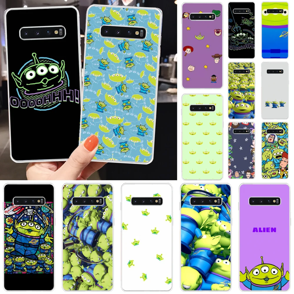 Viviana чехол для телефона с тремя глазами alien DIY окрашенные Samsung S10 Plus S9 S8 S8plus S7 S6 чехлы