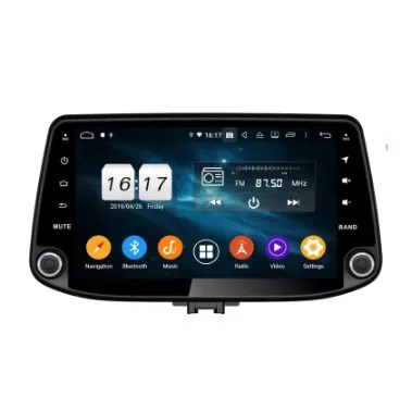Автомагнитола 9 дюймов 8 ядер Android 0 DVD плеер GPS для HYUNDAI I30 2017 2018 4 Гб + 64