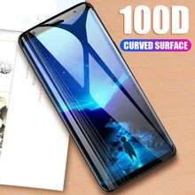 100D полностью изогнутое закаленное стекло для samsung Galaxy S9 S8 Plus Note 9 8 10 Защитная пленка для экрана на samsung S7 Edge S8