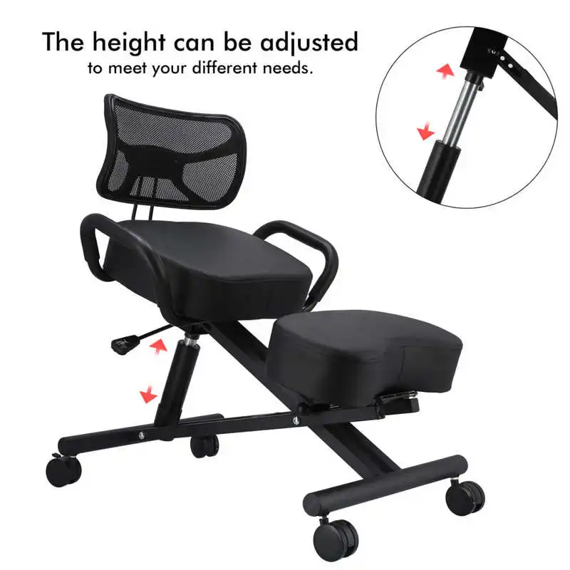 Office Kneeling Chair Ergonomically Designed Knee ChairHeight
