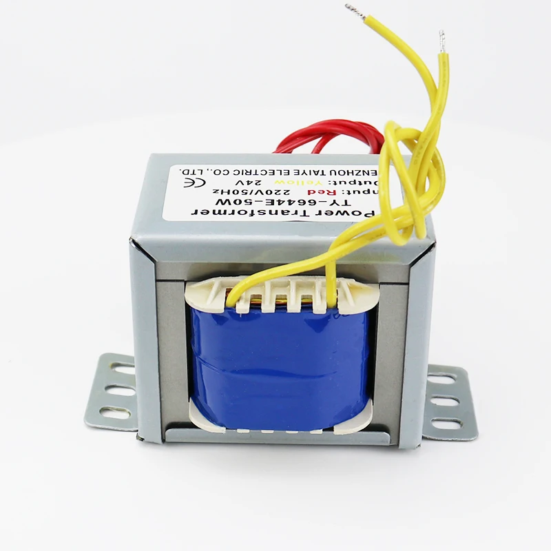 Power Transformer 50W/VA Double/Single Isolated Power transformador Output Voltage Copper Core Input 220V 380V MiniPower Supply Audio Transformers
